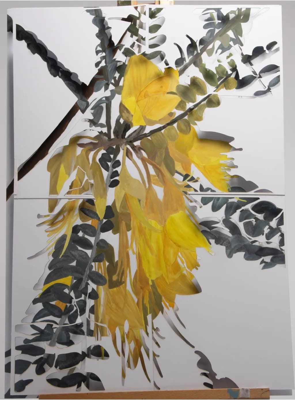 Yellow Flower Branches