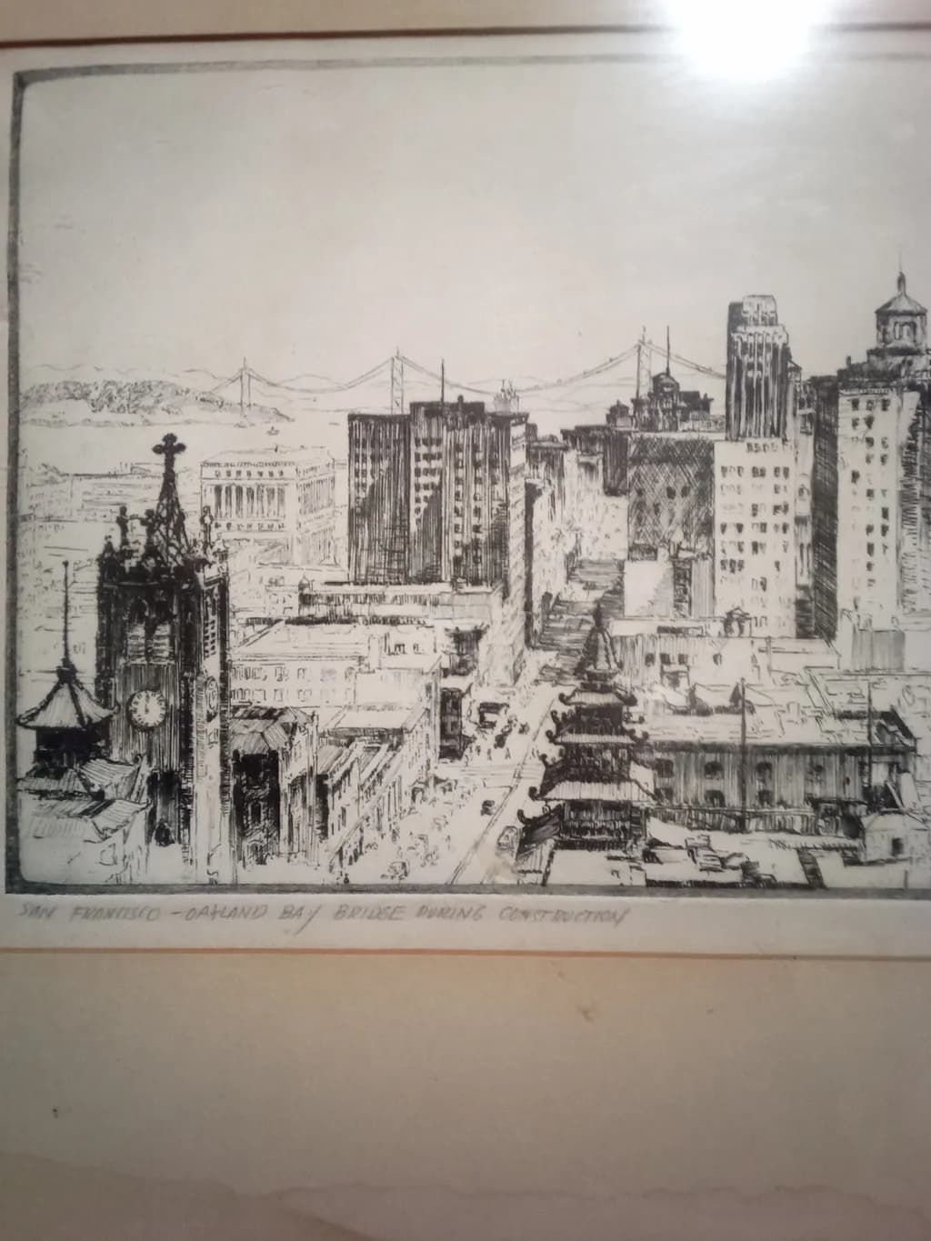 San Francisco Skyline with Bay Bridge