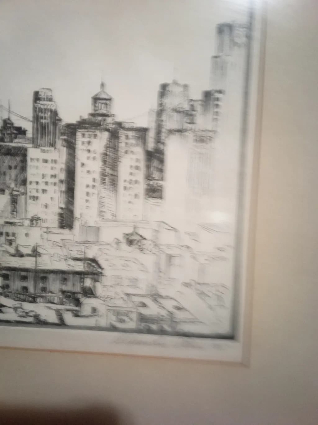 Urban Skyline Sketch