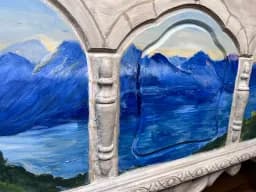 Mountain View Through Arches