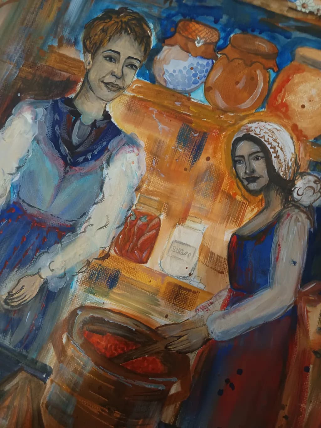 Kitchen Scene with Figures