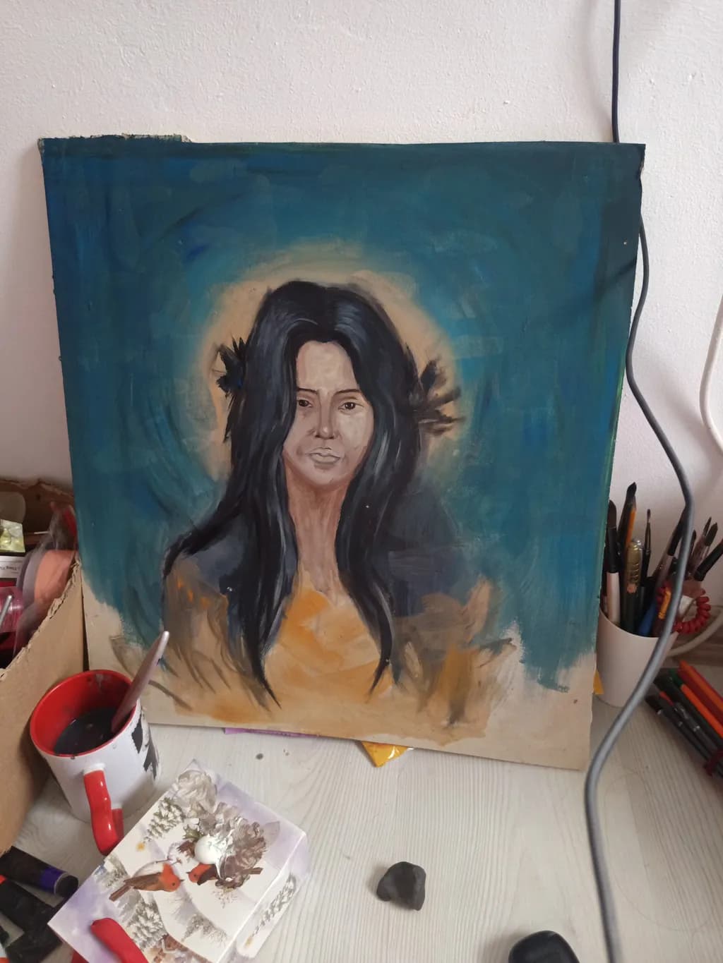Portrait with Halo