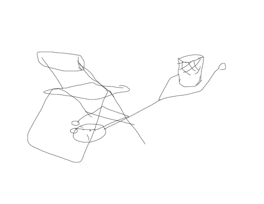 Abstract Line Drawing