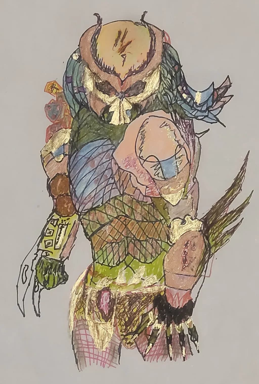 Alien Warrior Figure