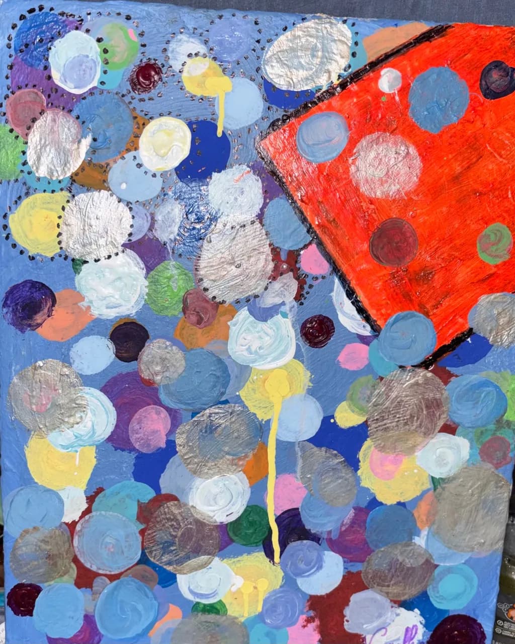 Colorful Circles Texture
