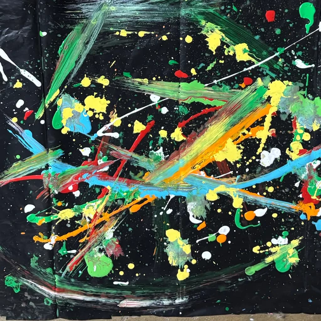 Colorful Paint Splatter