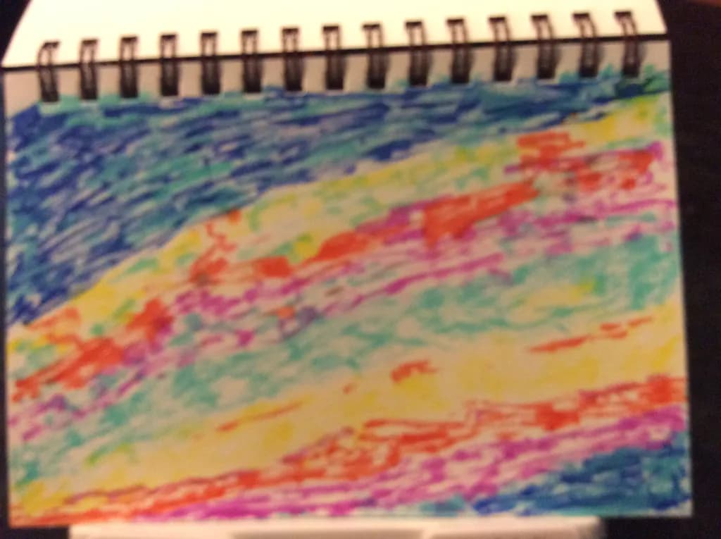 Abstract Sky Colors