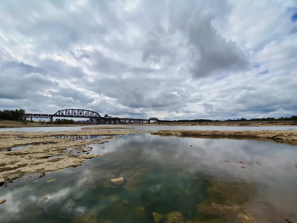 Bridge Over Shallow Water