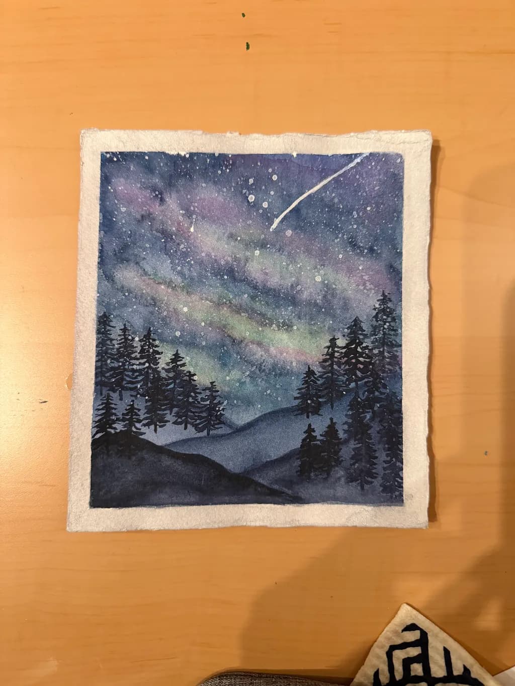 Mountain Night Sky