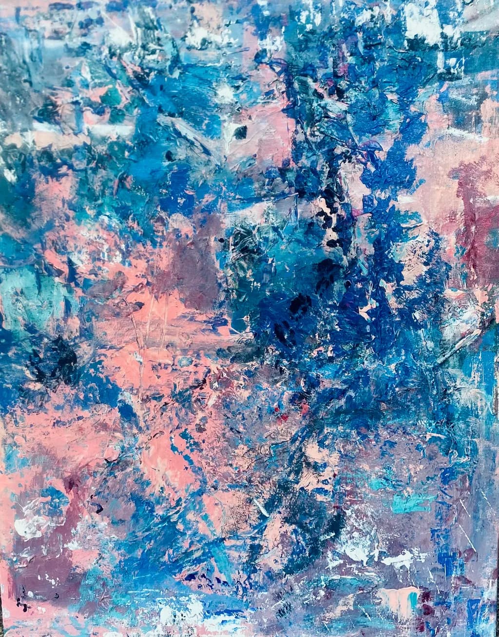 Blue and Pink Texture
