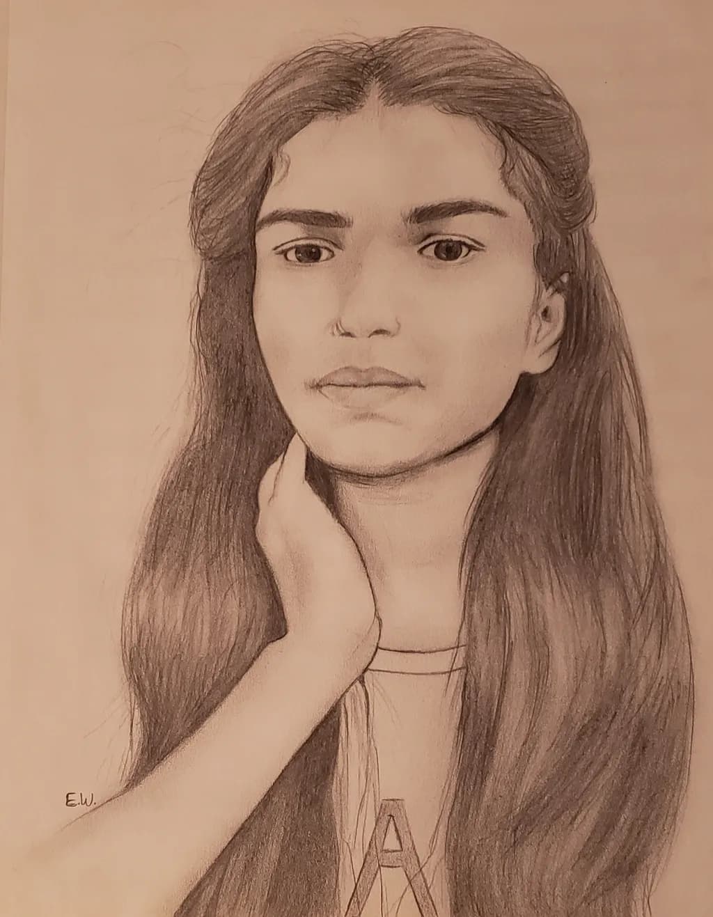 Woman Portrait Sketch