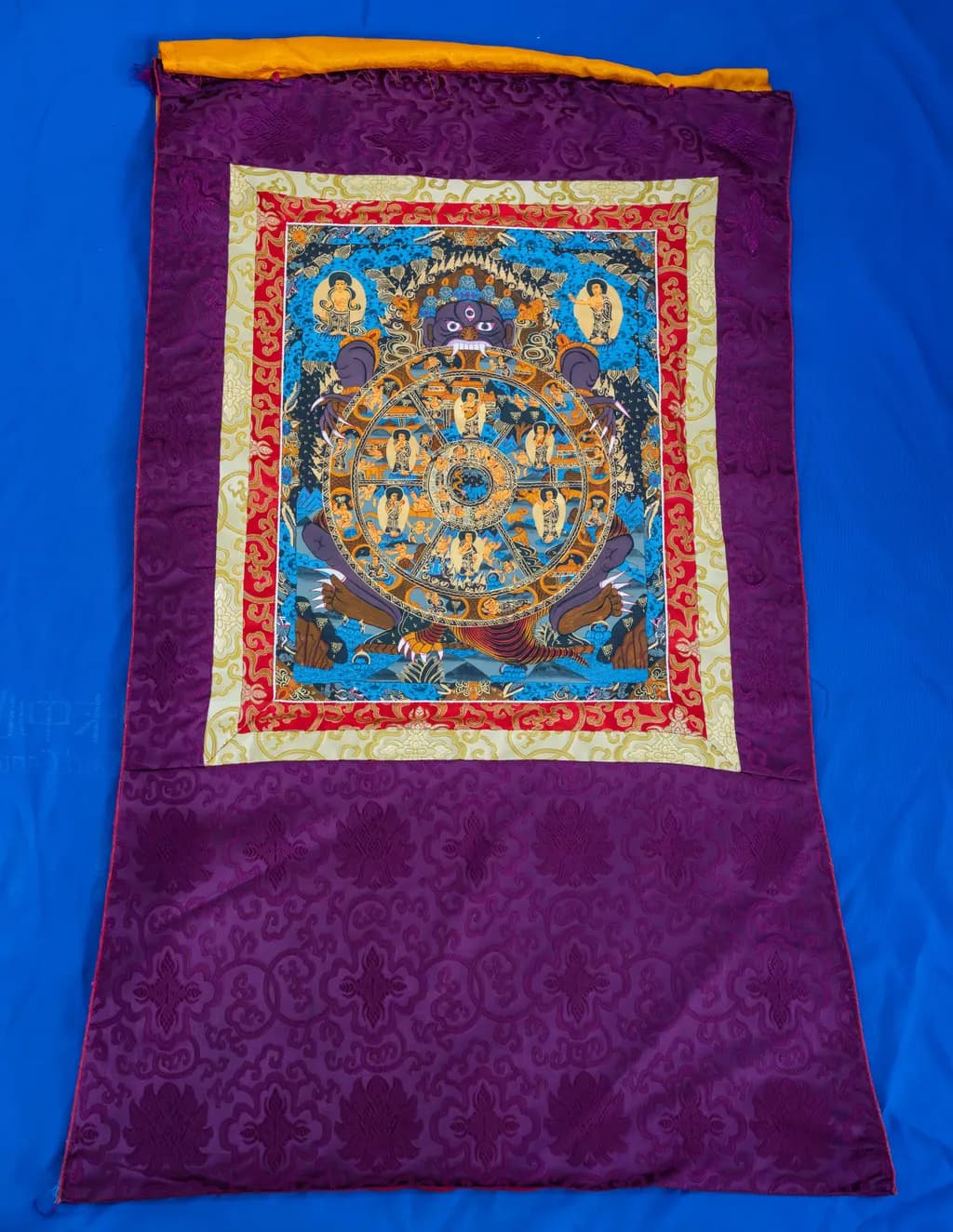 Pure hand-painted six reincarnation thangkas