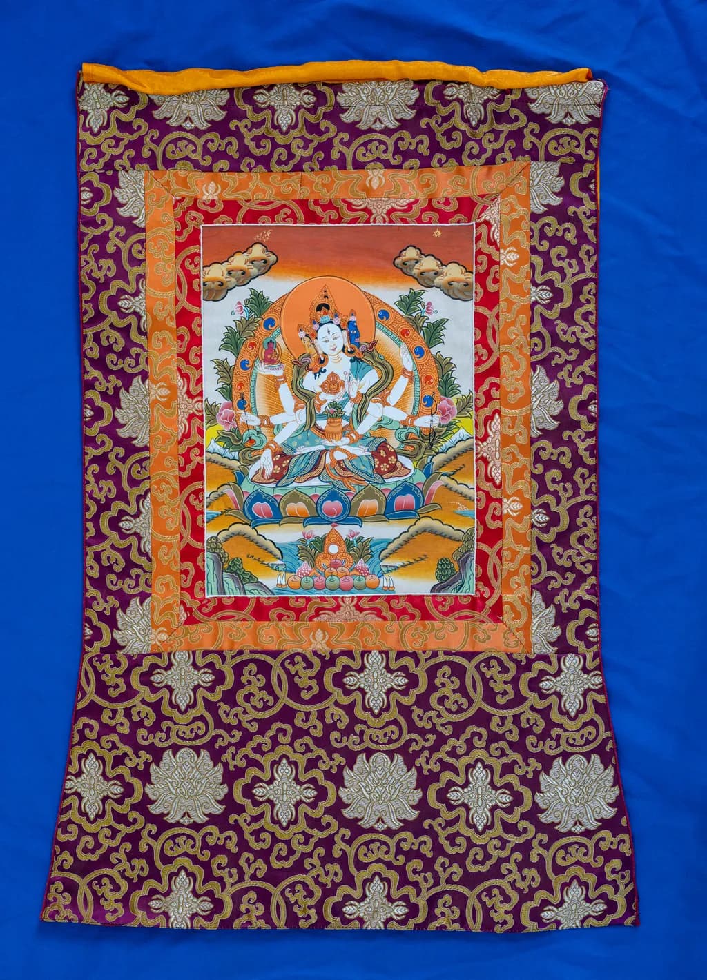 Pure hand-painted Tsongkhapa Master thangka