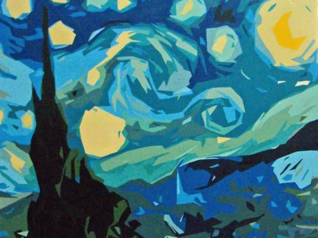 Starry Night Skyline