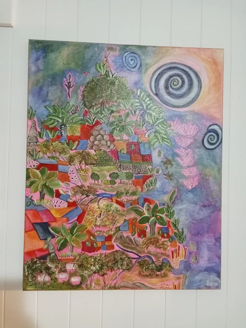 Abstract Garden Landscape