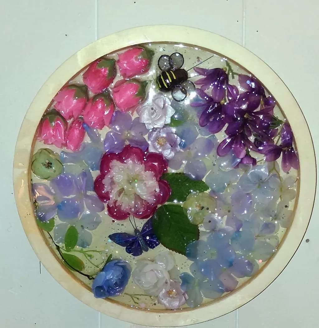 Floral Harmony Circle