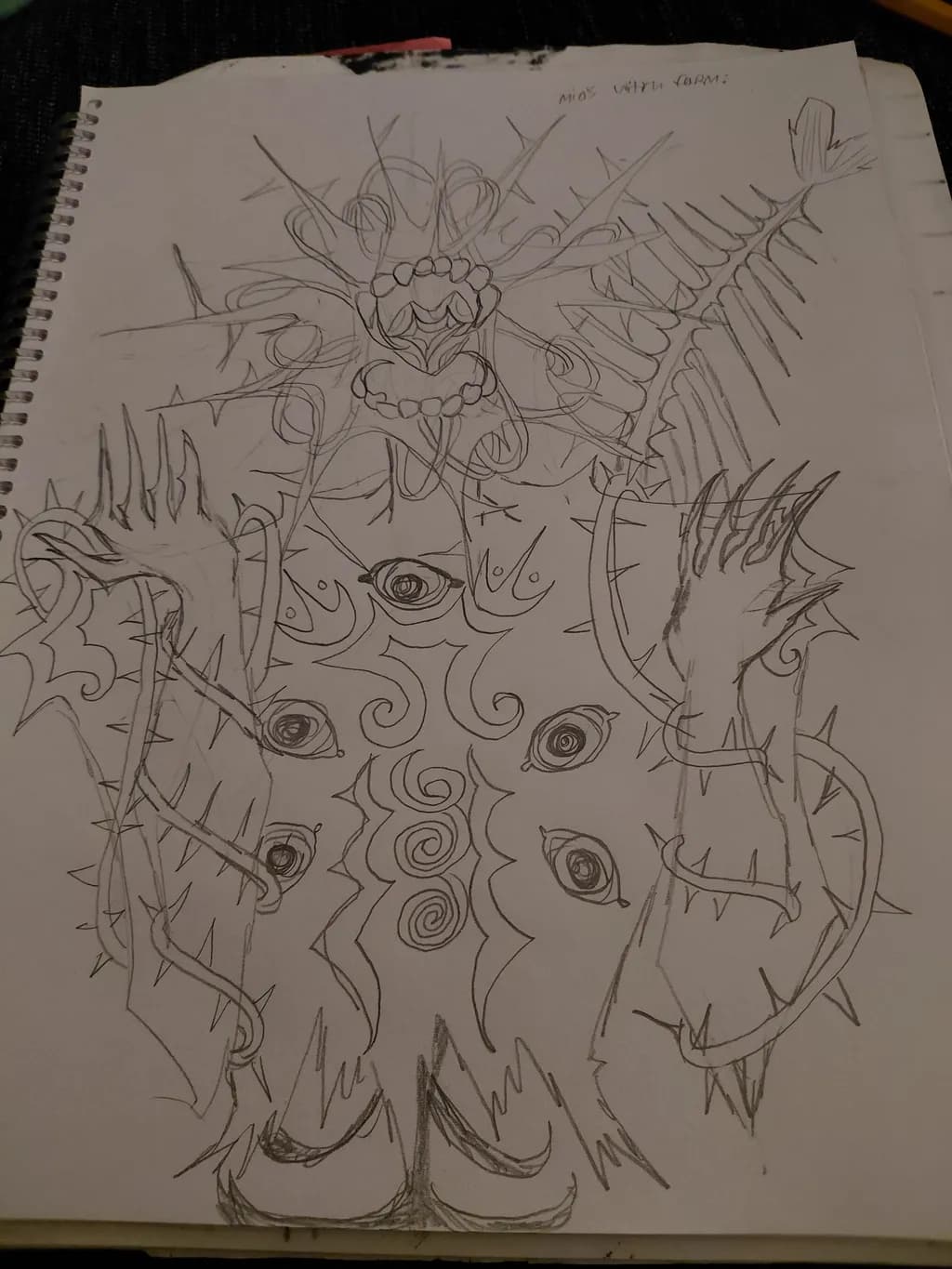 Thorned Guardian with Eyes