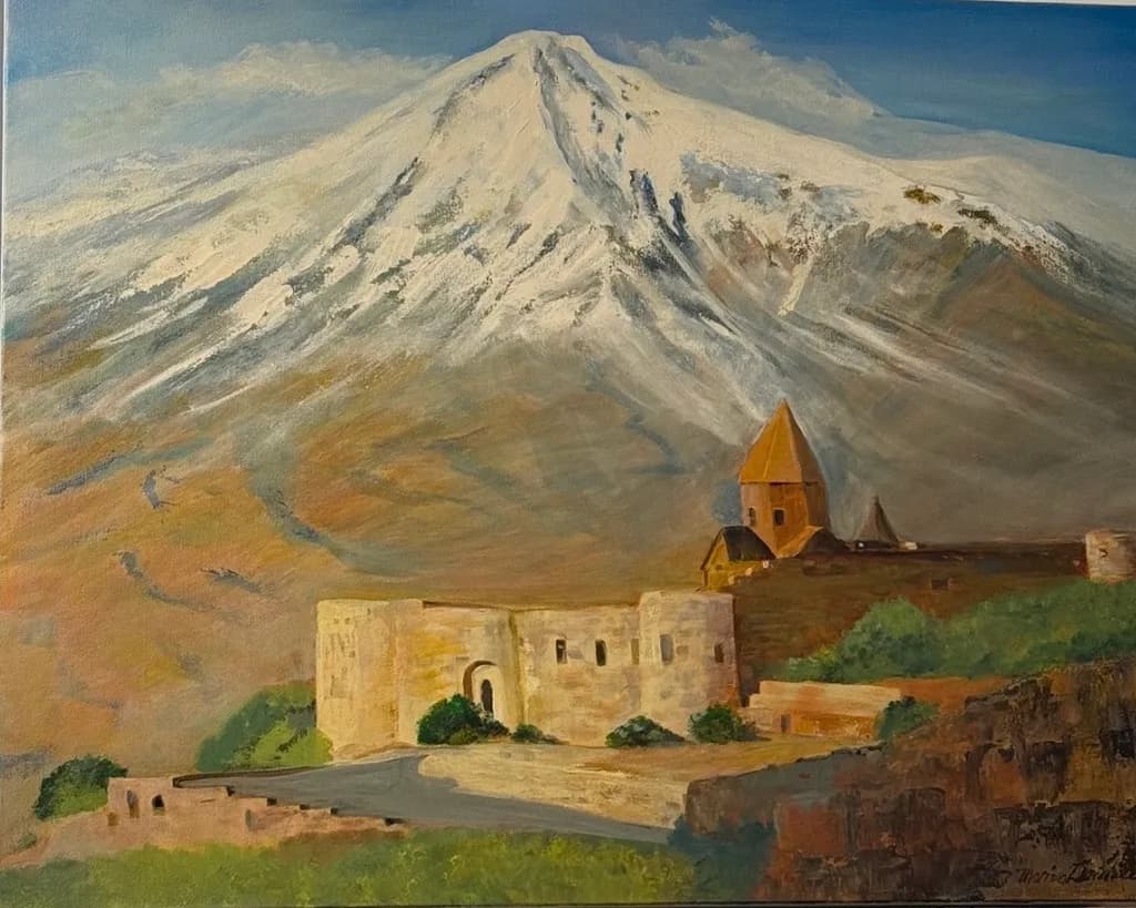 Snow-Capped Mountain Fortress