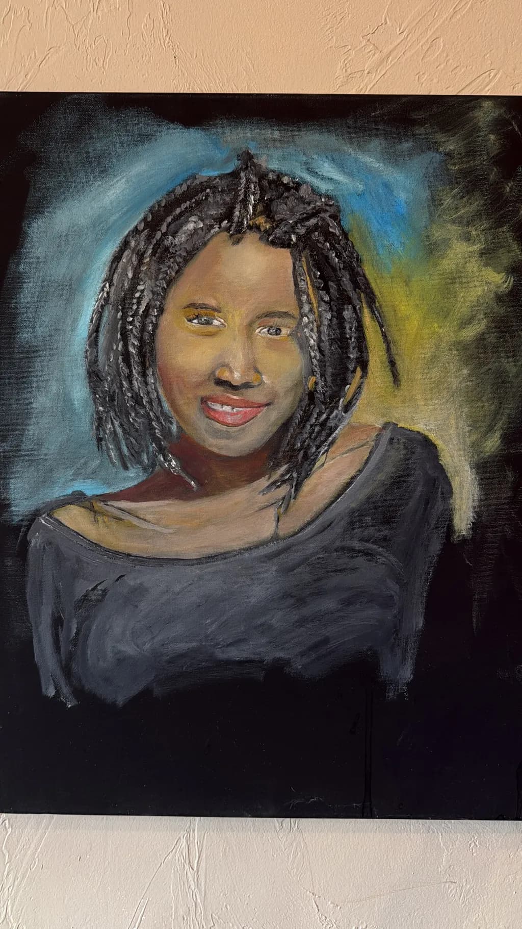 Portrait with Braids