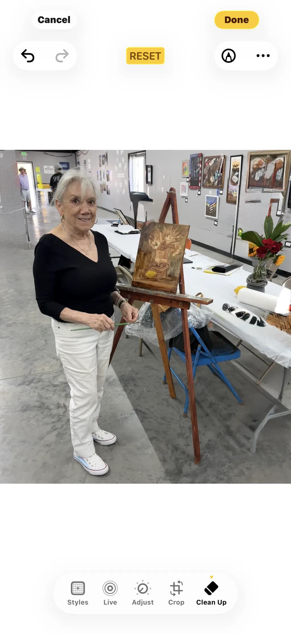 Portrait at the Easel