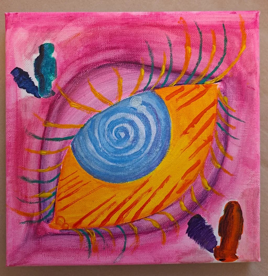Abstract Eye Spiral