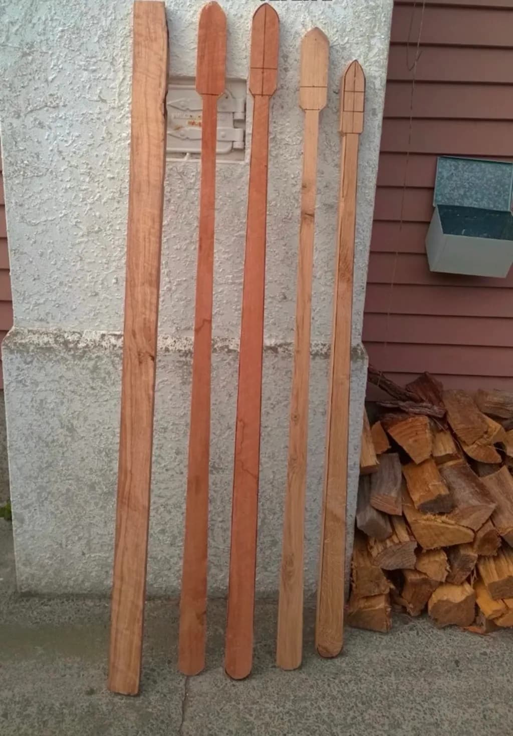 Wooden Paddle Set