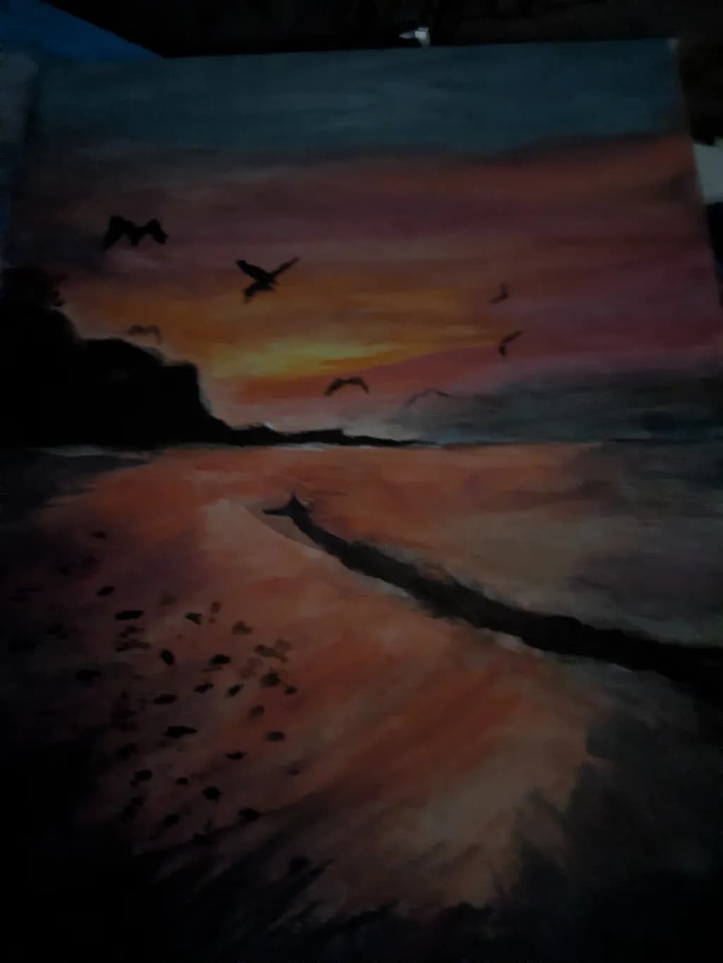Sunset Shoreline