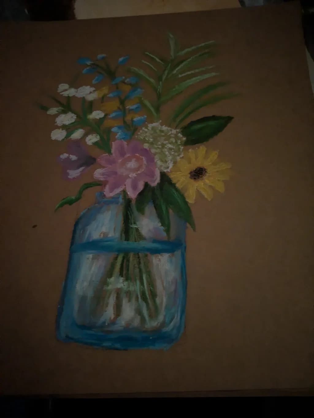 Floral Jar Arrangement