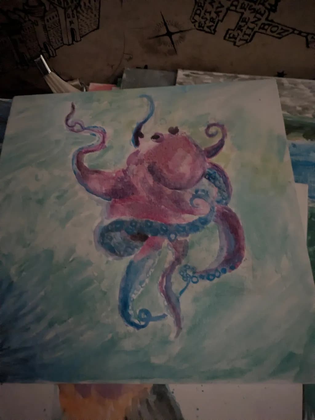 Playful Octopus