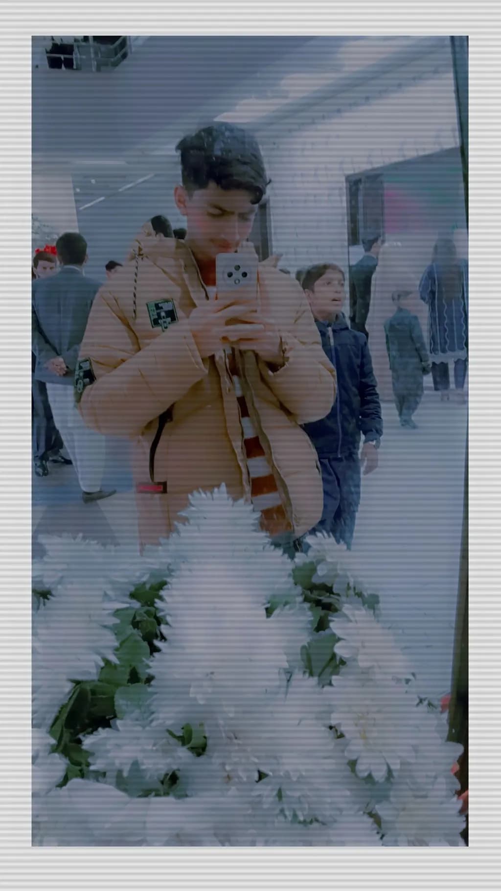 Mirror Reflection Selfie