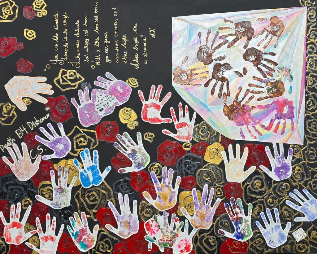Diamond Hands and Roses