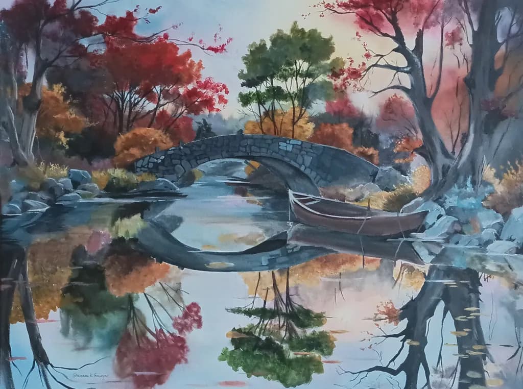 Stone Bridge Reflection