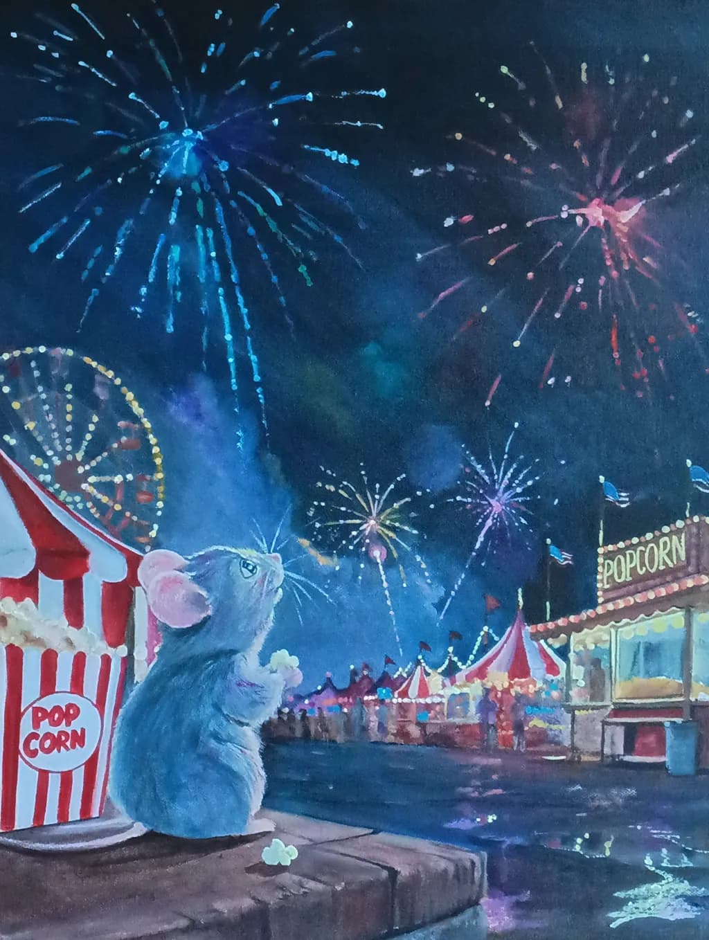 Carnival Night Fireworks