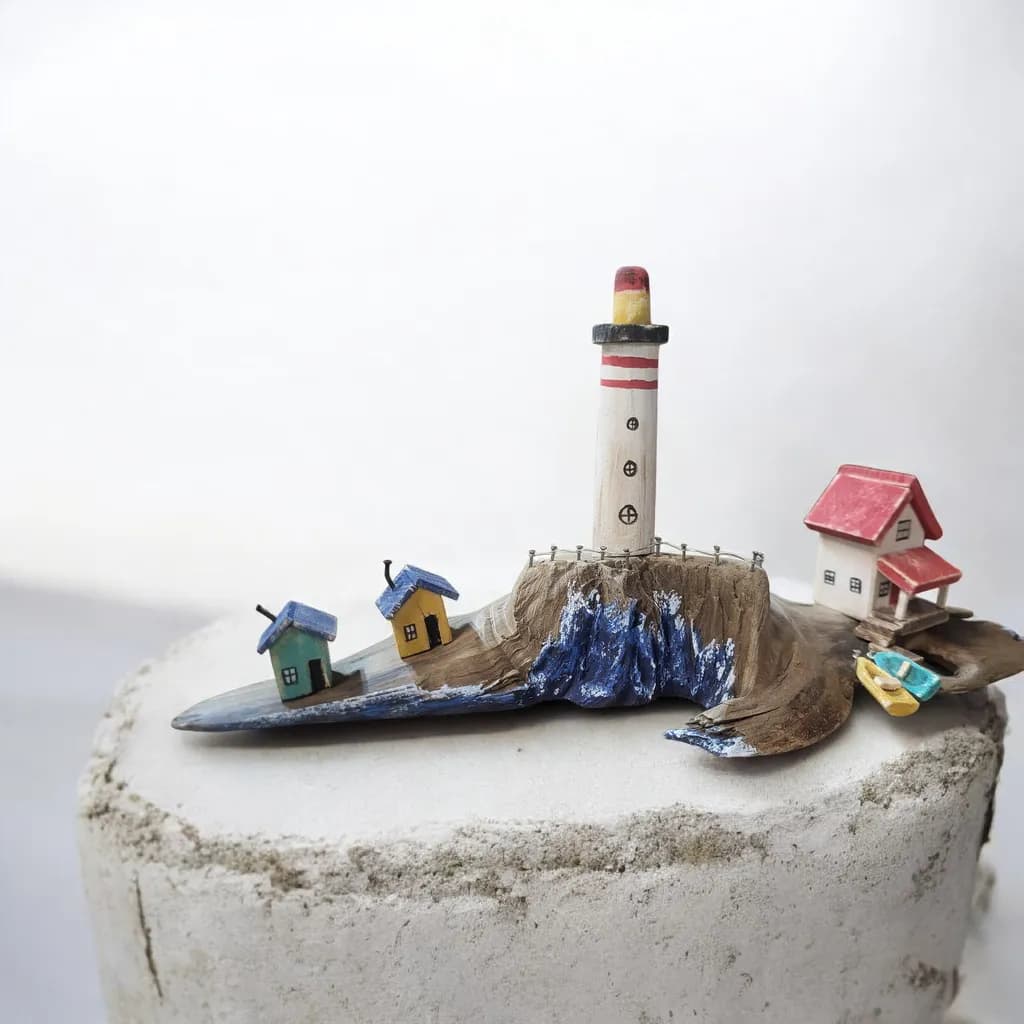 Lighthouse Shore Miniature