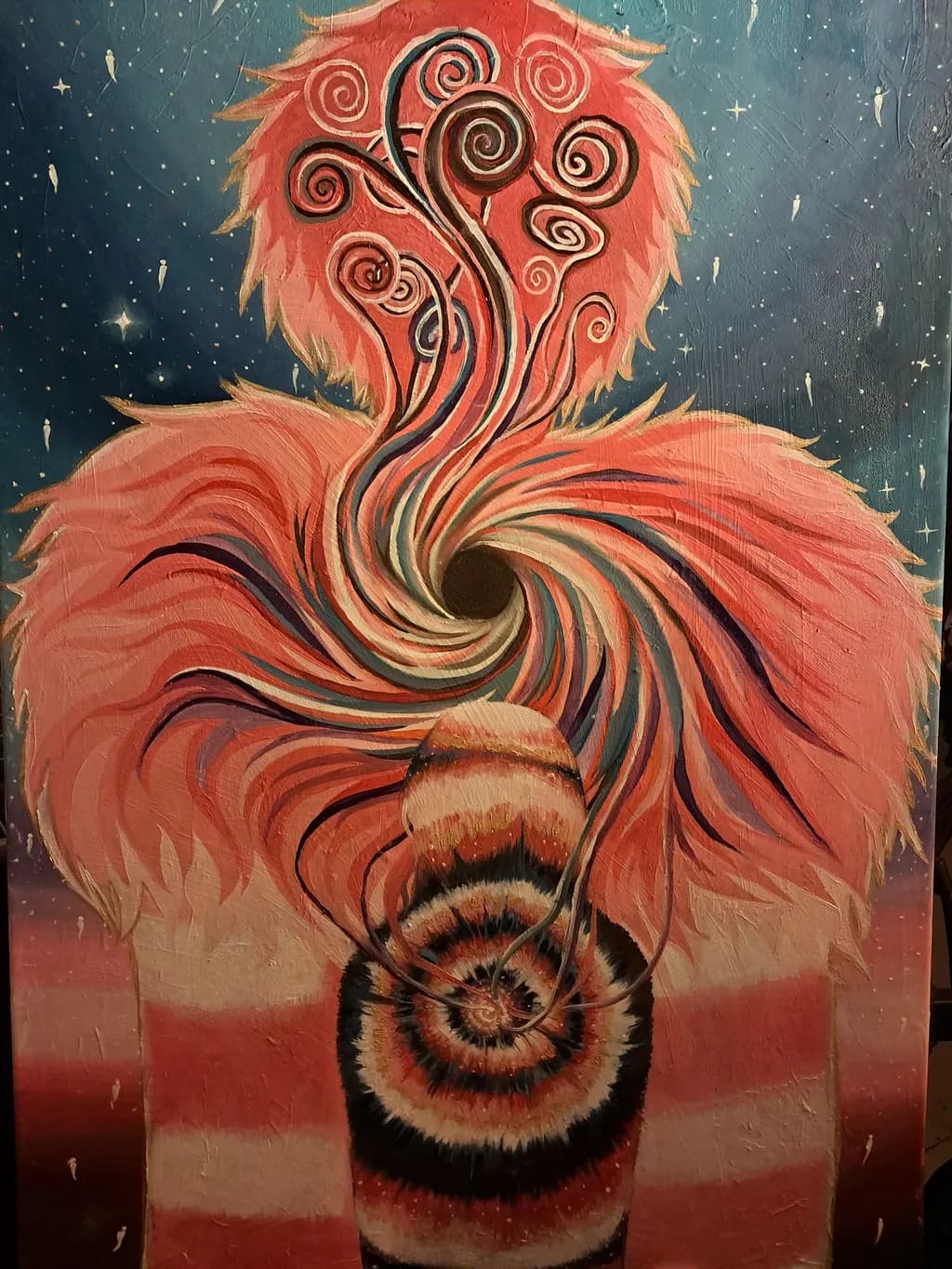 Abstract Spiral Form