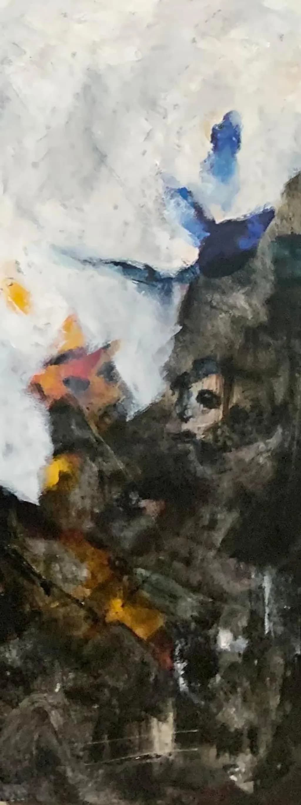 Abstract Cat Portrait