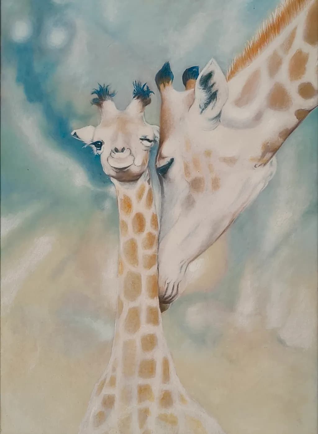 Giraffe Embrace