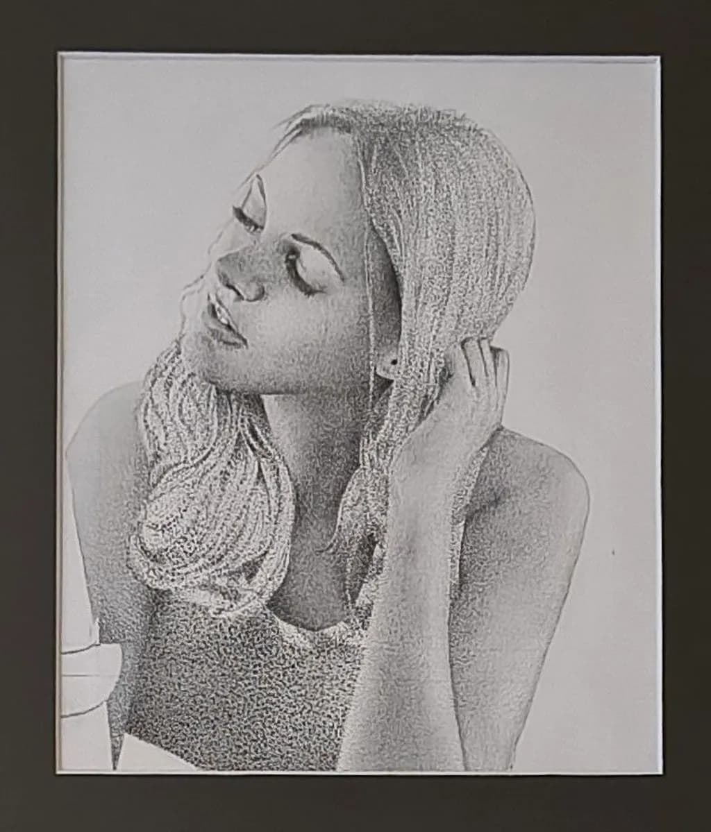 Stippled Portrait