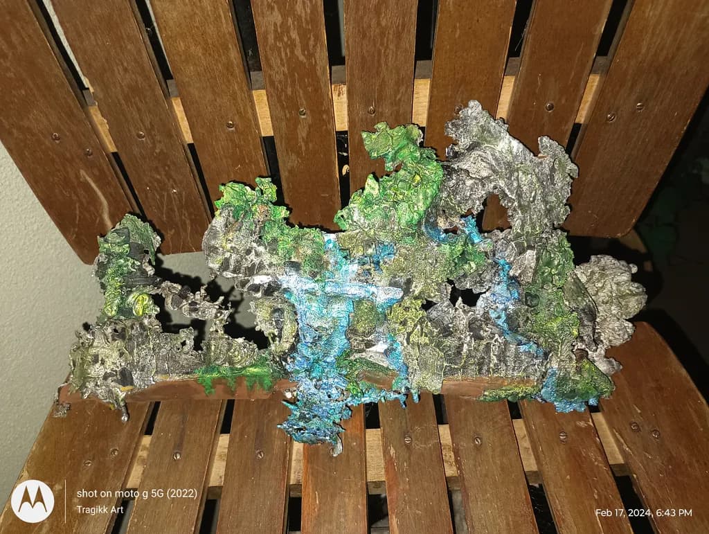 Rustic Metal Sculpture