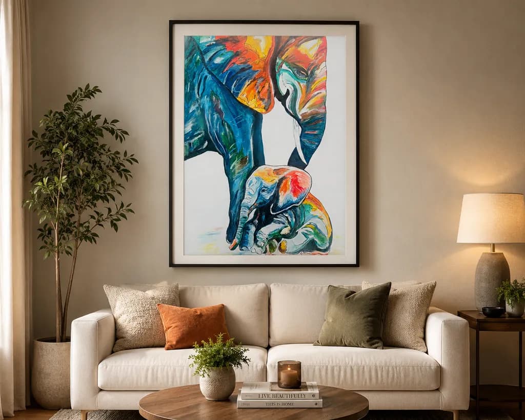 Elephant Embrace