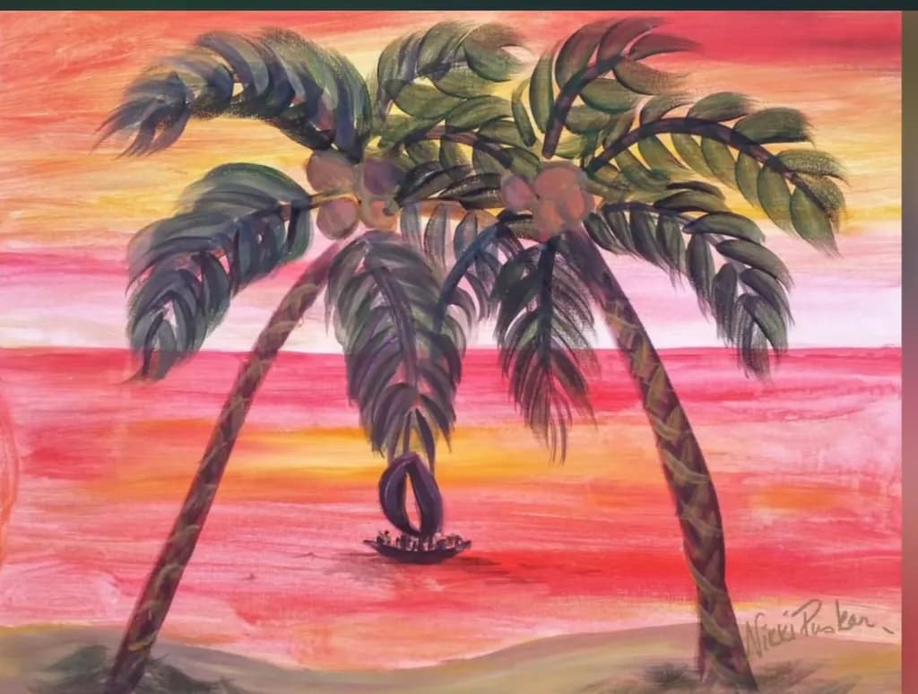 Tropical Beach Sunset