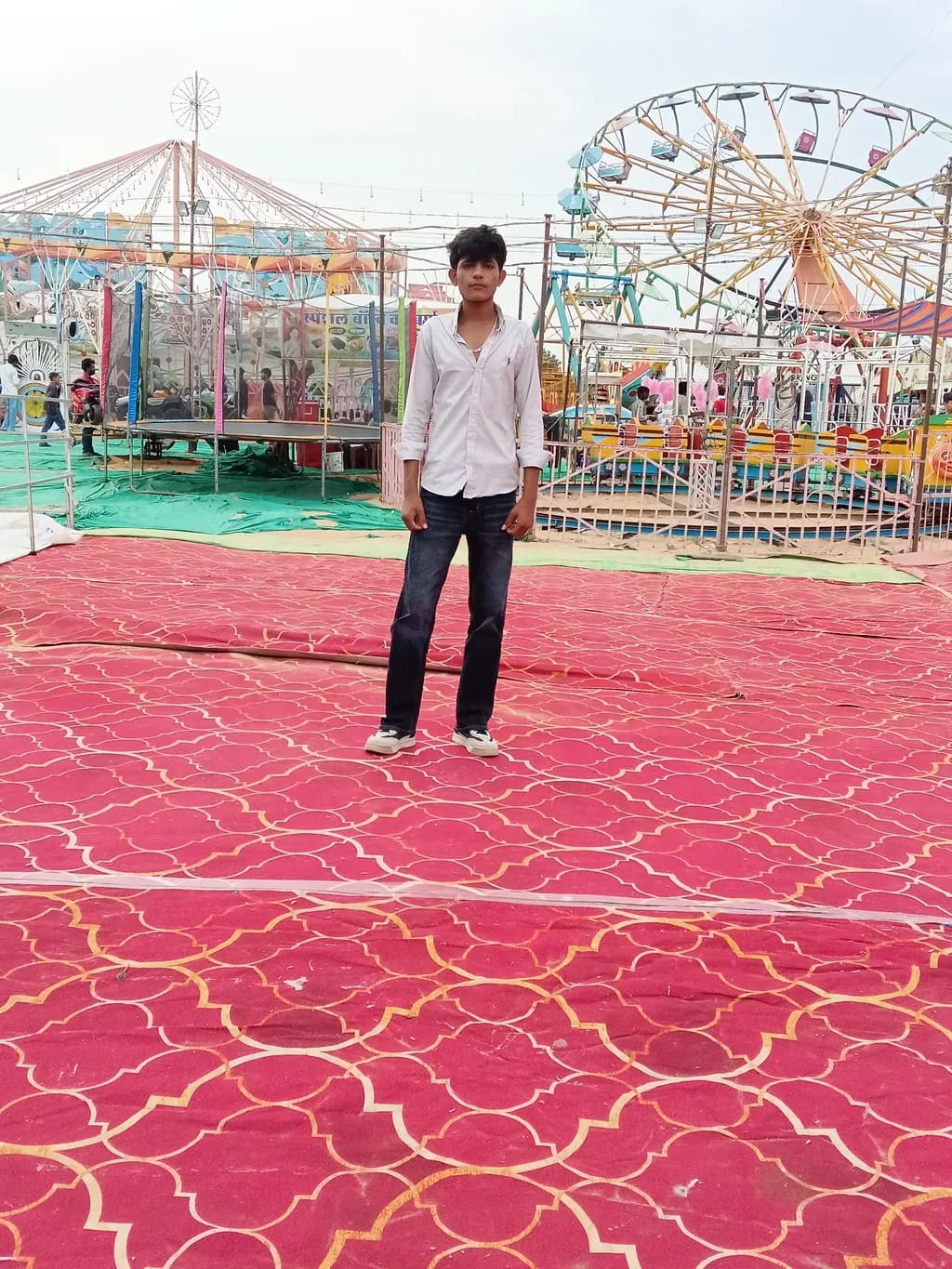 Fairground Scene
