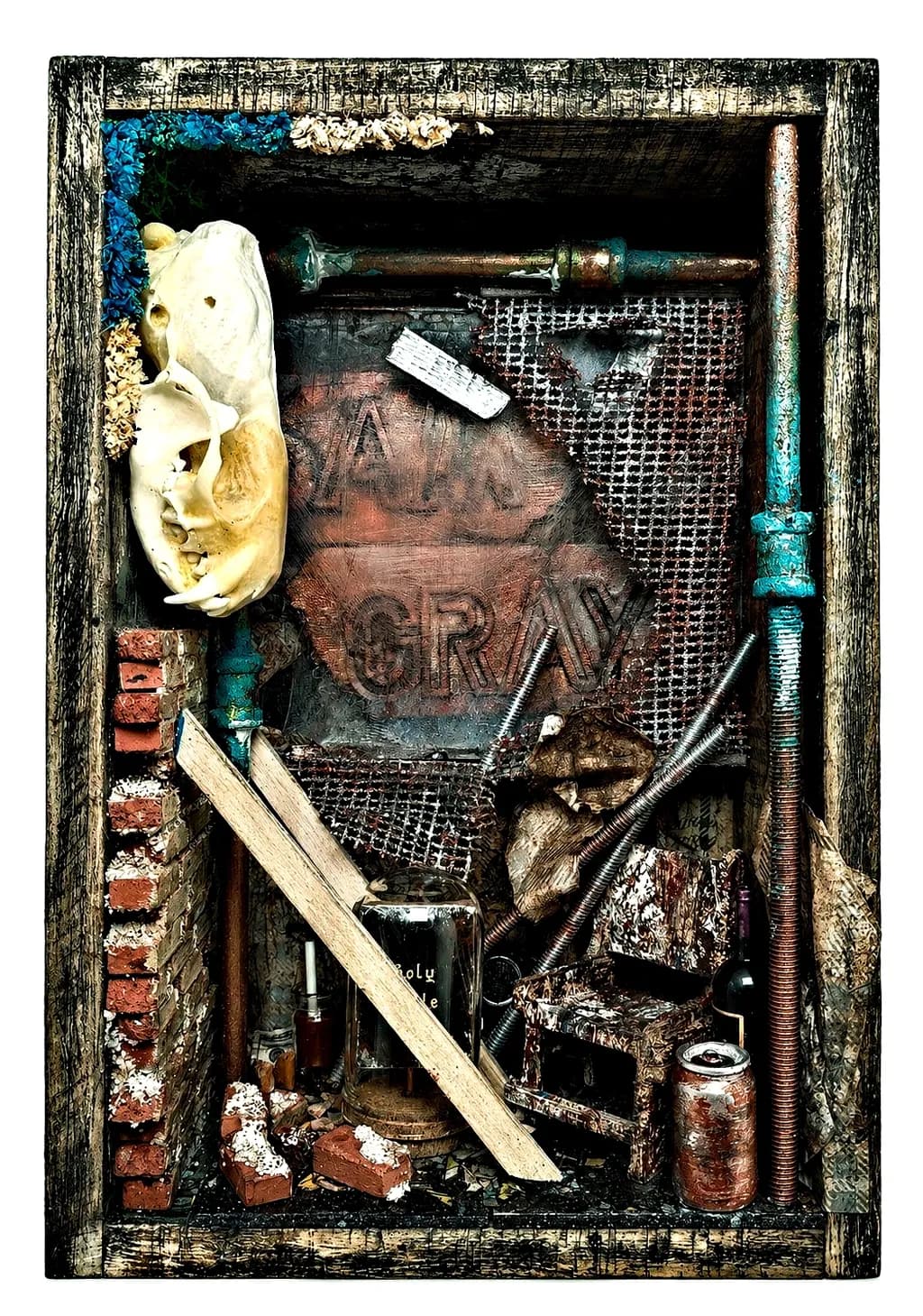 Abstract Assemblage Box