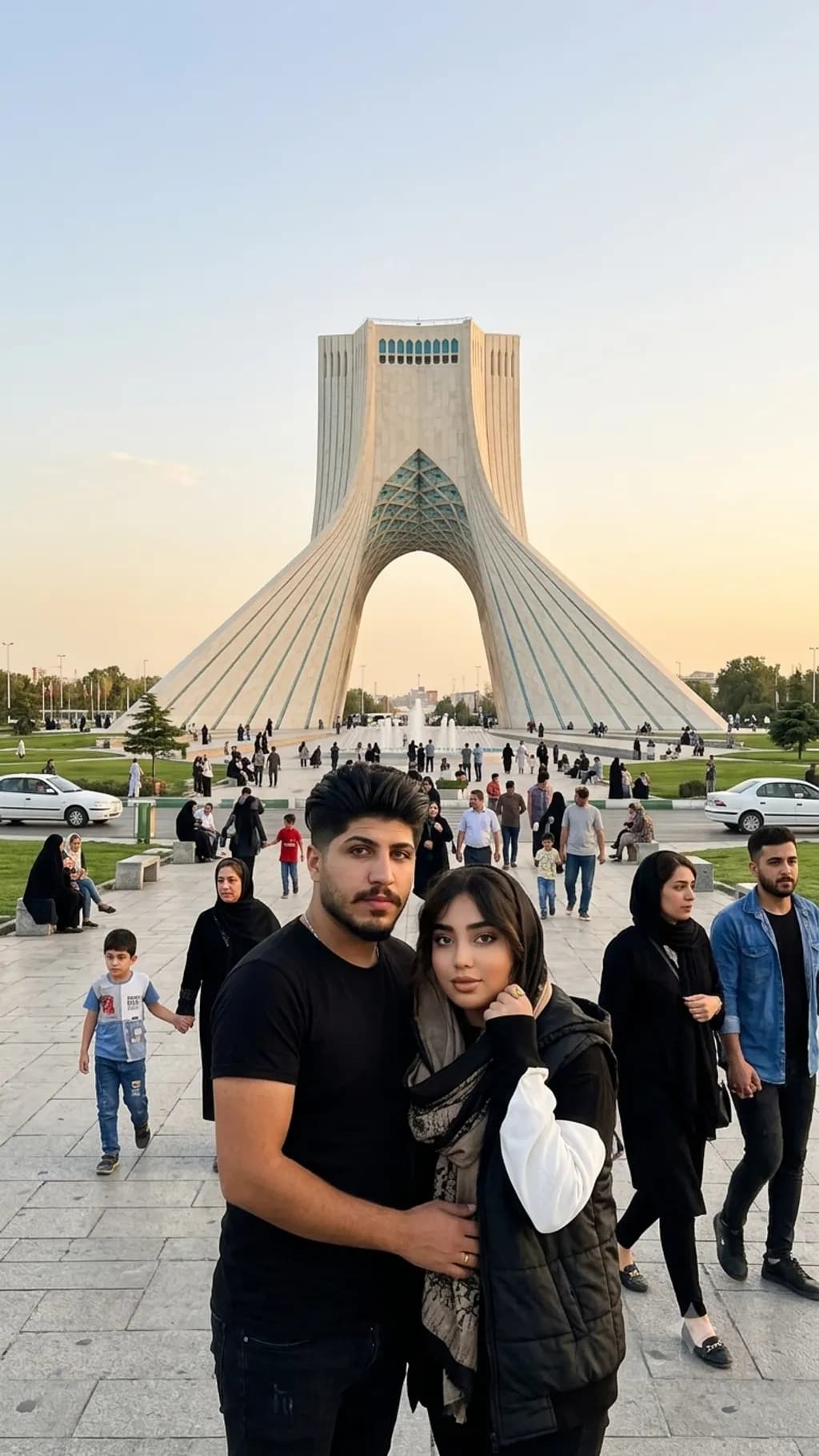 Azadi Tower Gathering