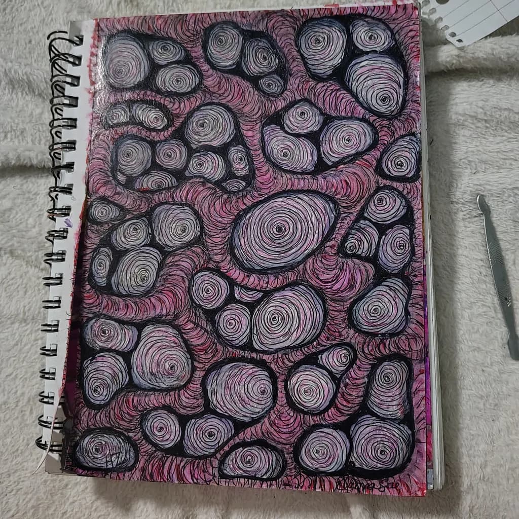 Inbound Abstract Spirals