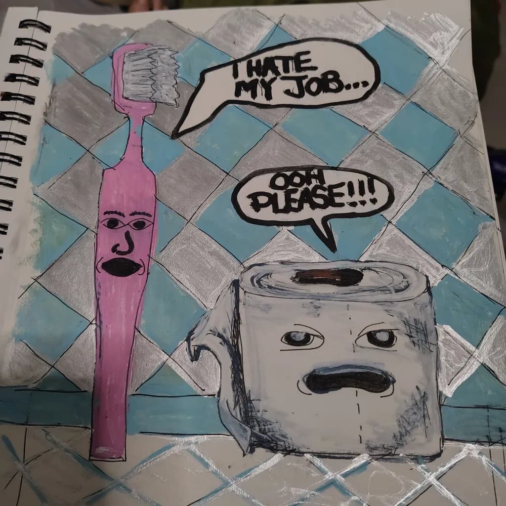 Toothbrush and Toilet Paper Dialogue