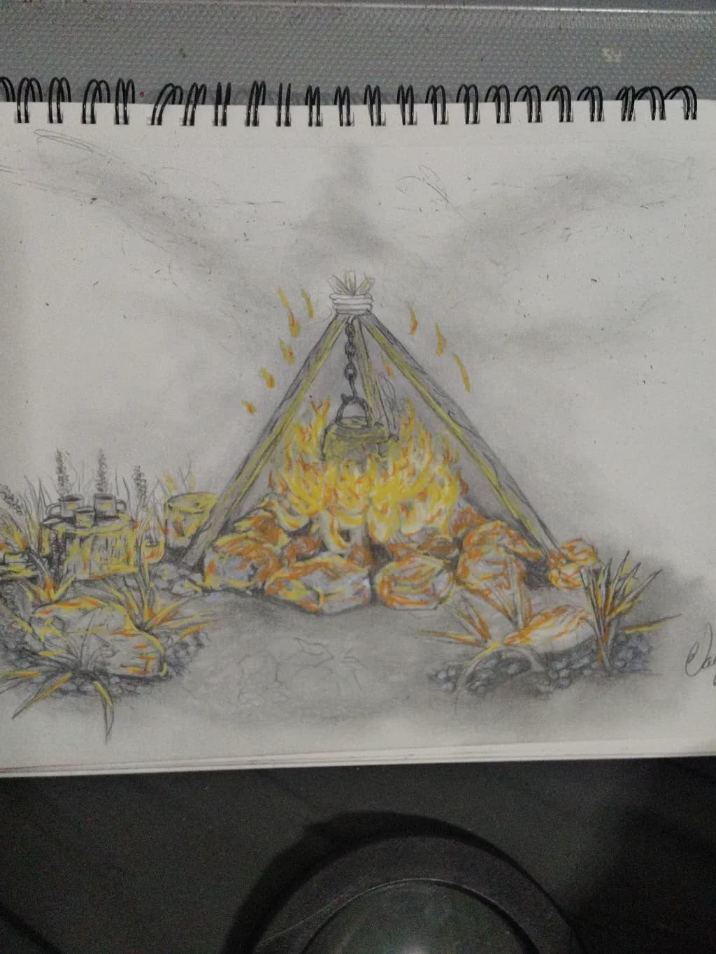 Campfire Scene
