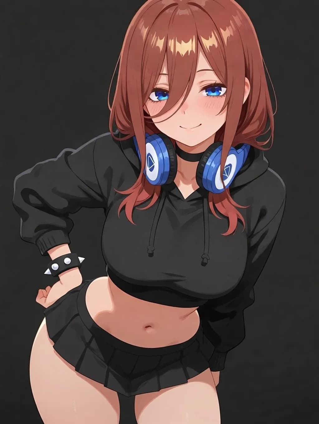 Blue-Eyed DJ Girl