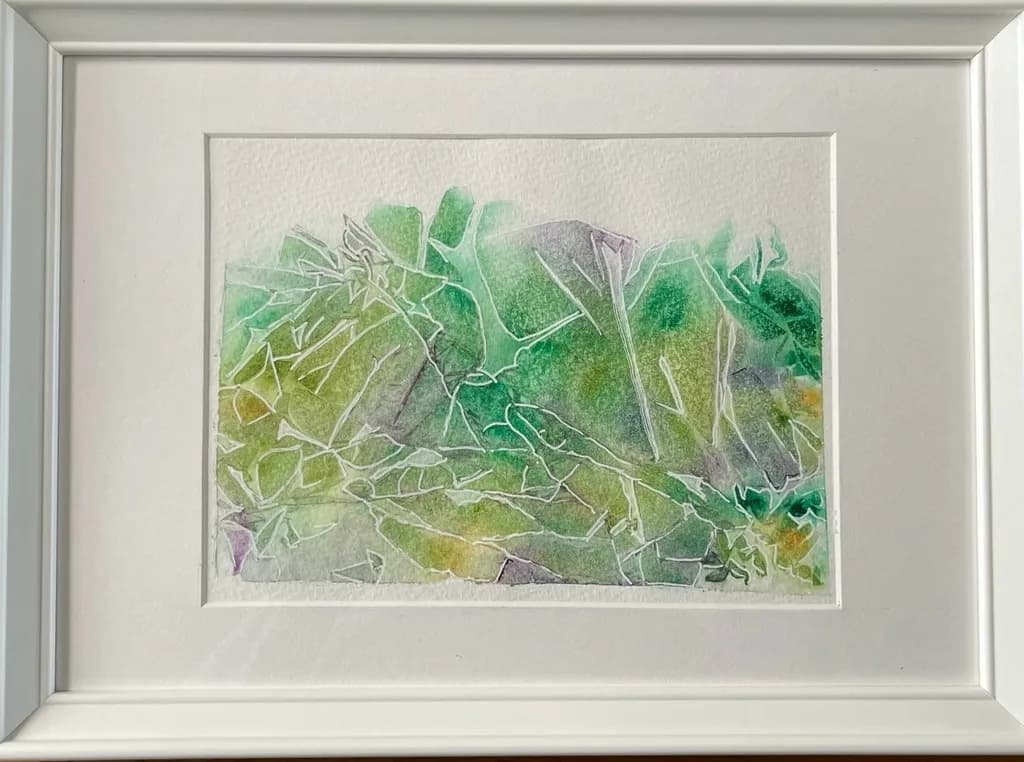Abstract Green Texture