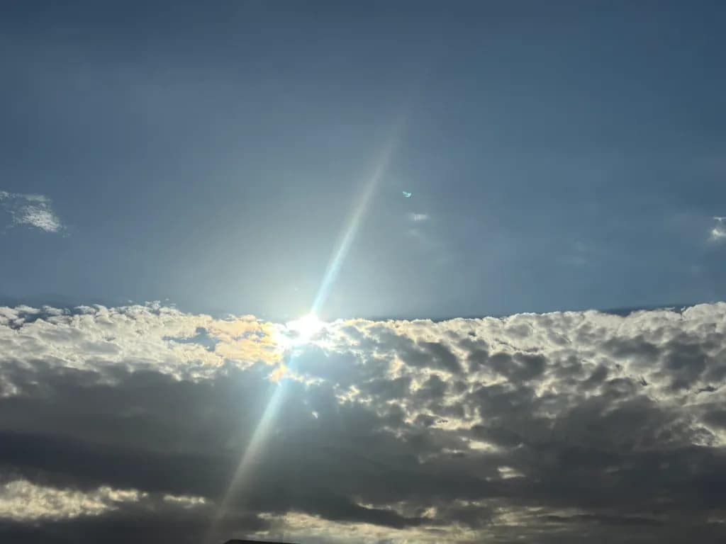 Sunlight Through Clouds
